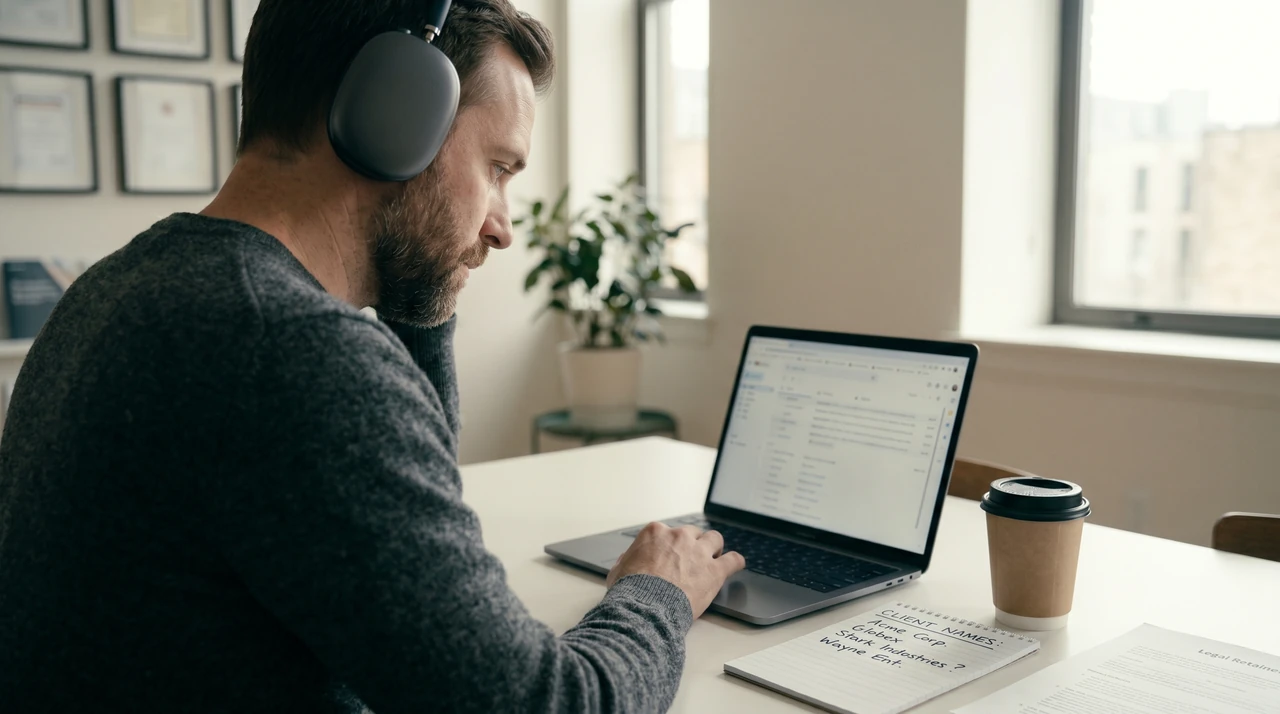 Broken data lines and disconnected shapes drifting in a dark void