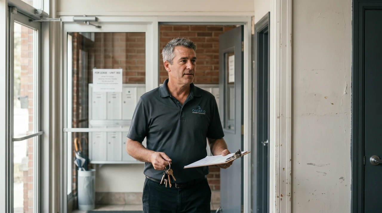 Isometric wireframe of residential and commercial buildings linked by flowing data lines — a digital twin of the portfolio